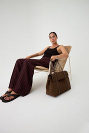 The Greatest Shopper Suede Cuero - ann kurz