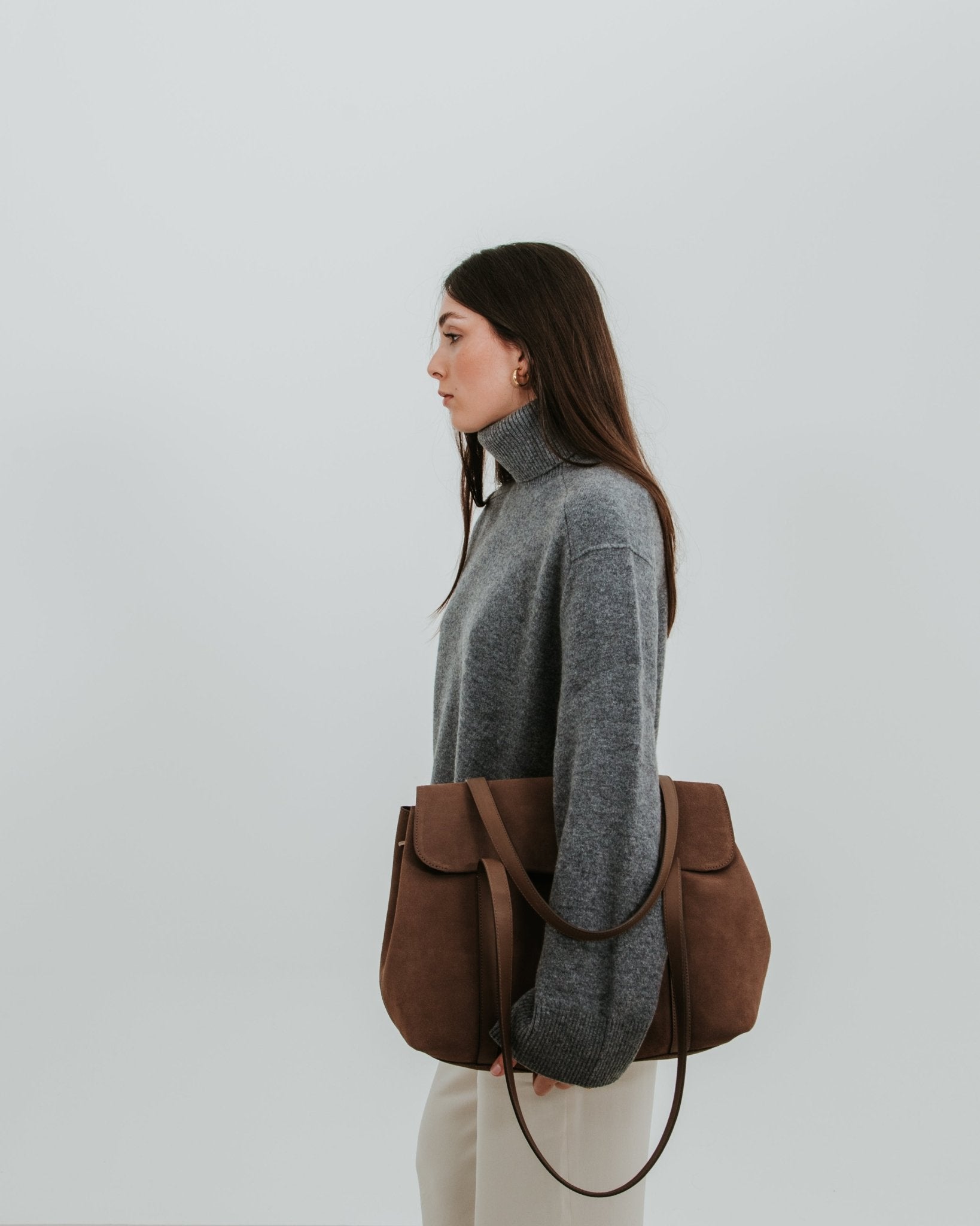 The Greatest Shopper Suede Cuero - ann kurz