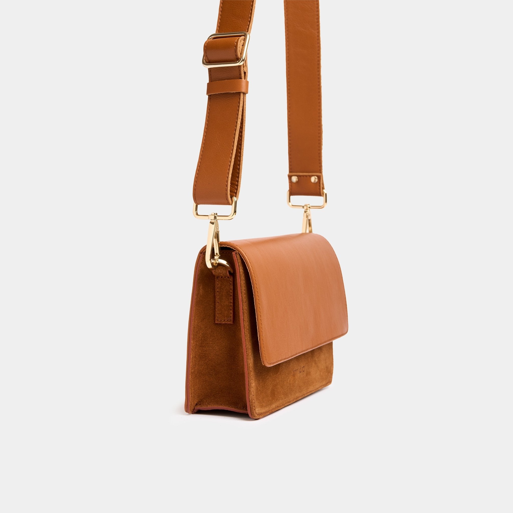 The Perfect Square Crossbody Bag - Mix Cuero - ann kurz