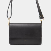 The Perfect Square Crossbody Bag - Nappa Black - ann kurz