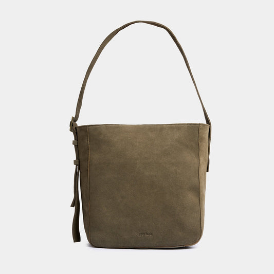 The Ultimative Shopper - Suede Olive - ann kurz