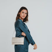 Thin Clutch - Metallic Champagne - ann kurz