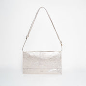 Thin Clutch - Metallic Platin - ann kurz
