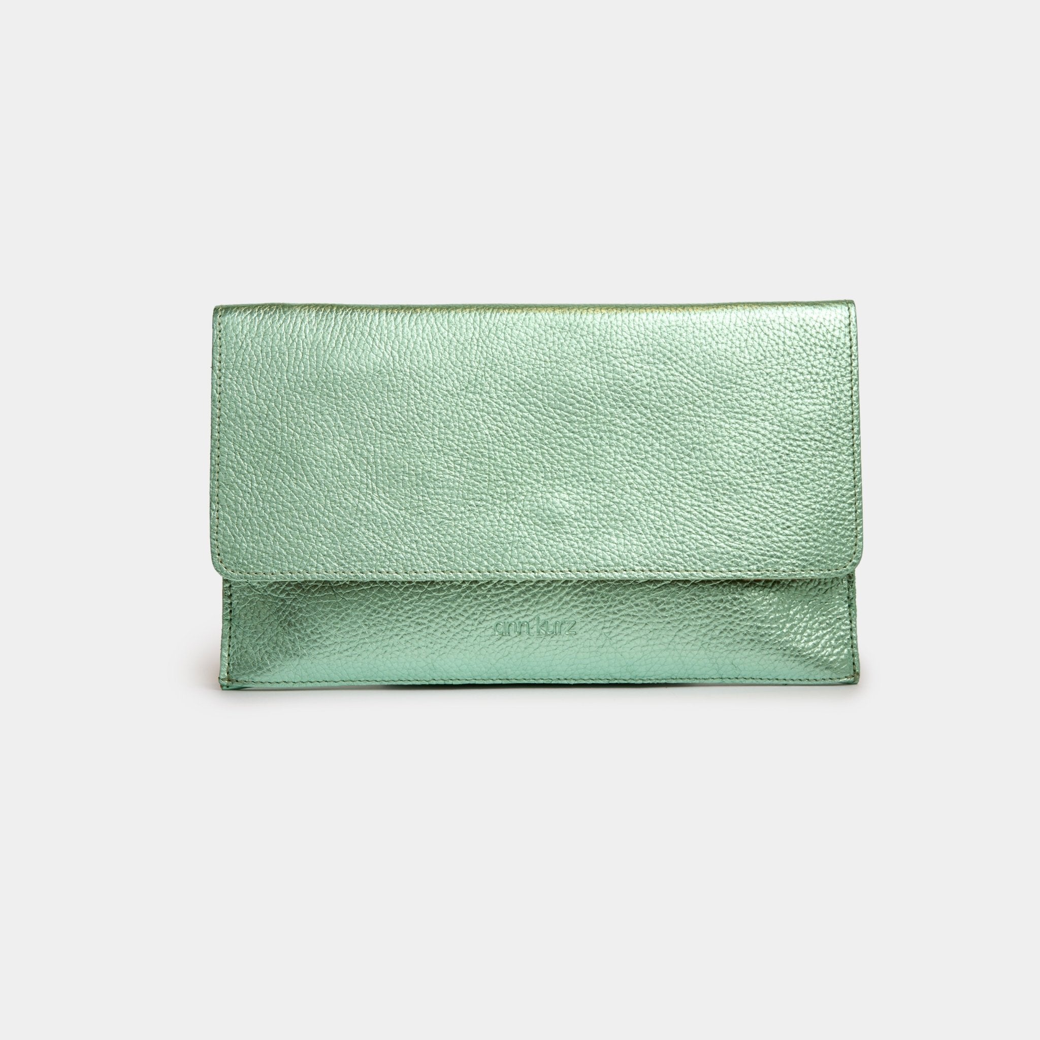 Thin Clutch - Metallic Provence - ann kurz