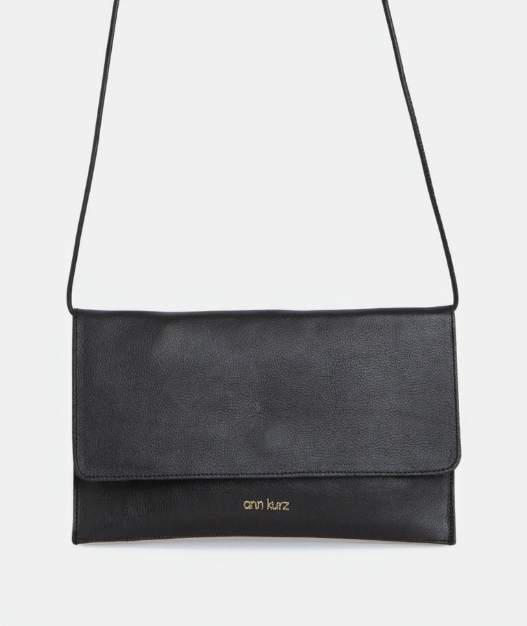 Thin Clutch - Nappa Black - ann kurz