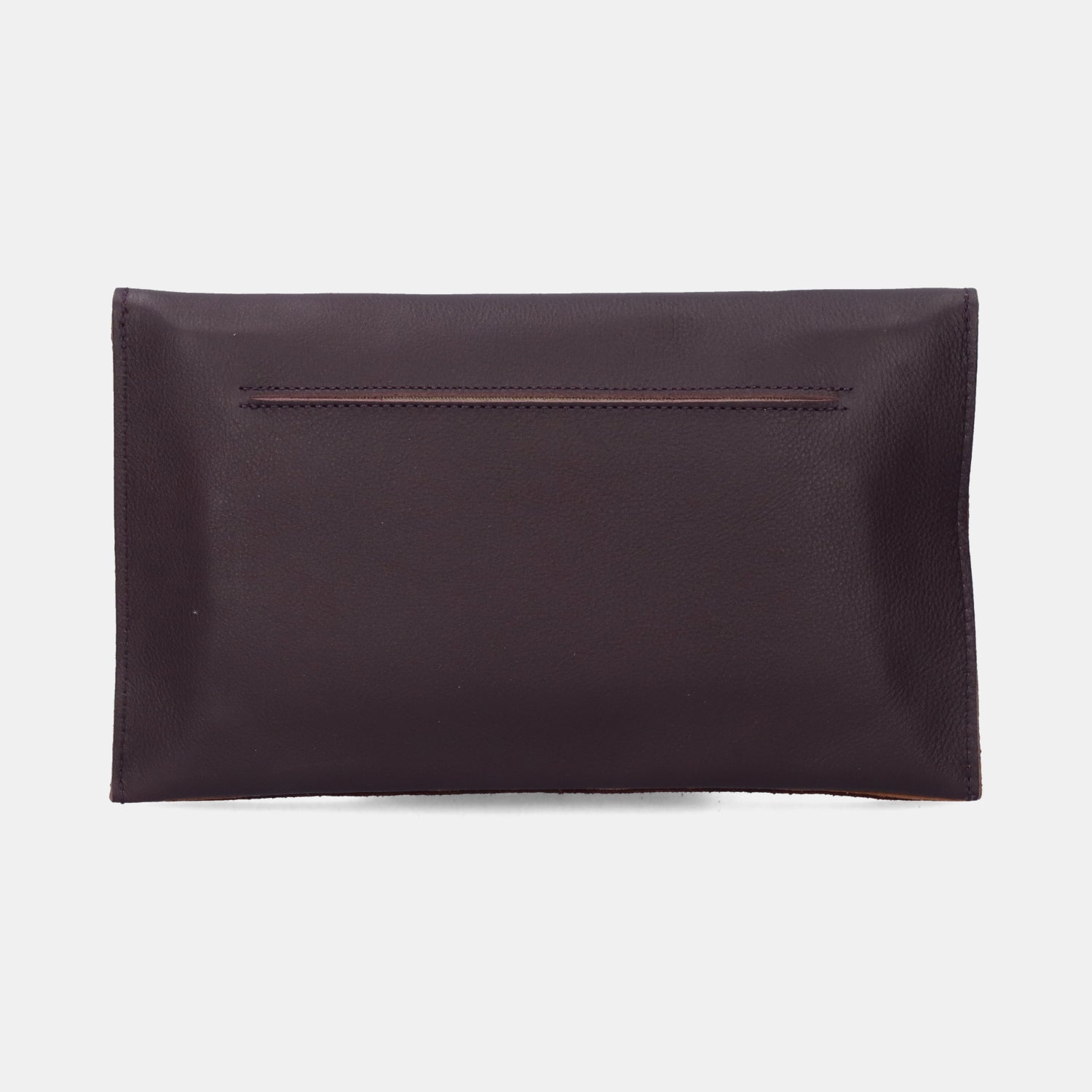 Thin Clutch - Nappa Mix Maroon - ann kurz