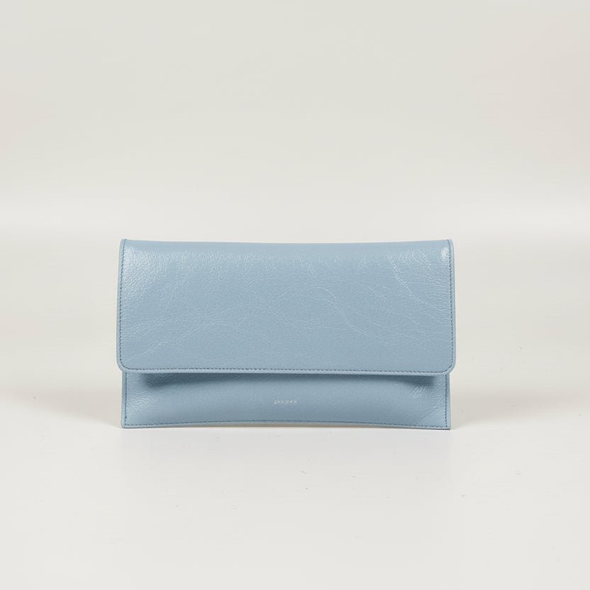 Thin Clutch - Patent Celeste - ann kurz