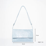 Thin Clutch - Patent Celeste - ann kurz