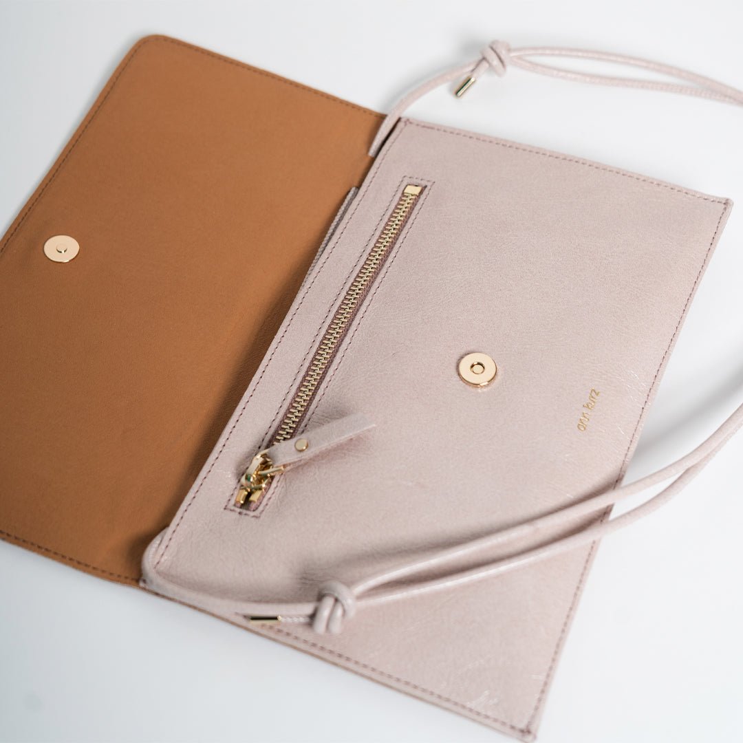 Thin Clutch - Patent Rosa - ann kurz