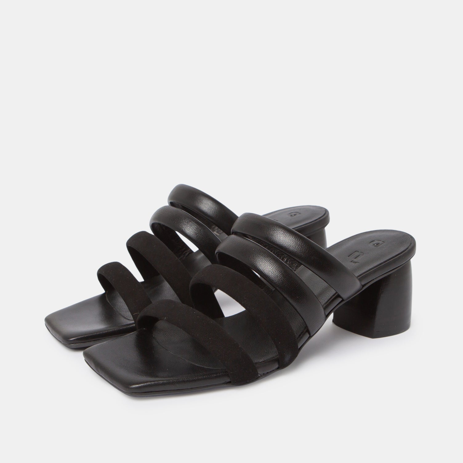 Thin Straps-ann Shoe | New -Mix Black- ann kurz