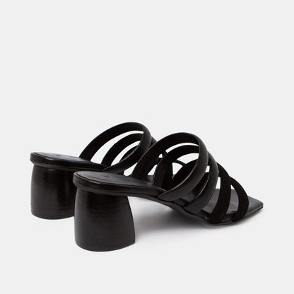 Thin Straps-ann Shoe | New -Mix Black- ann kurz