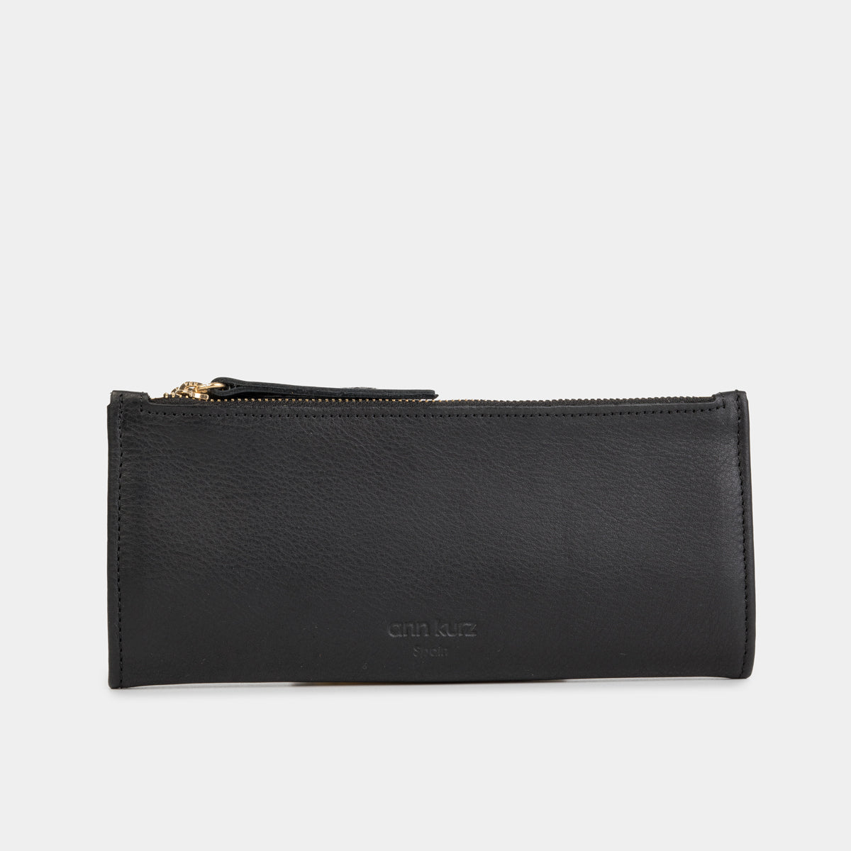 Thin Wallet - Nappa Black - ann kurz