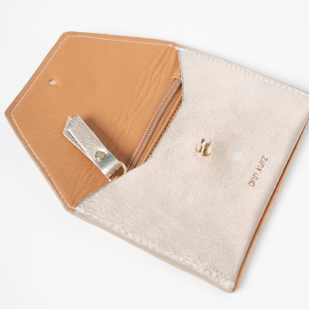 Tiny Envelope - Metallic Platin - ann kurz