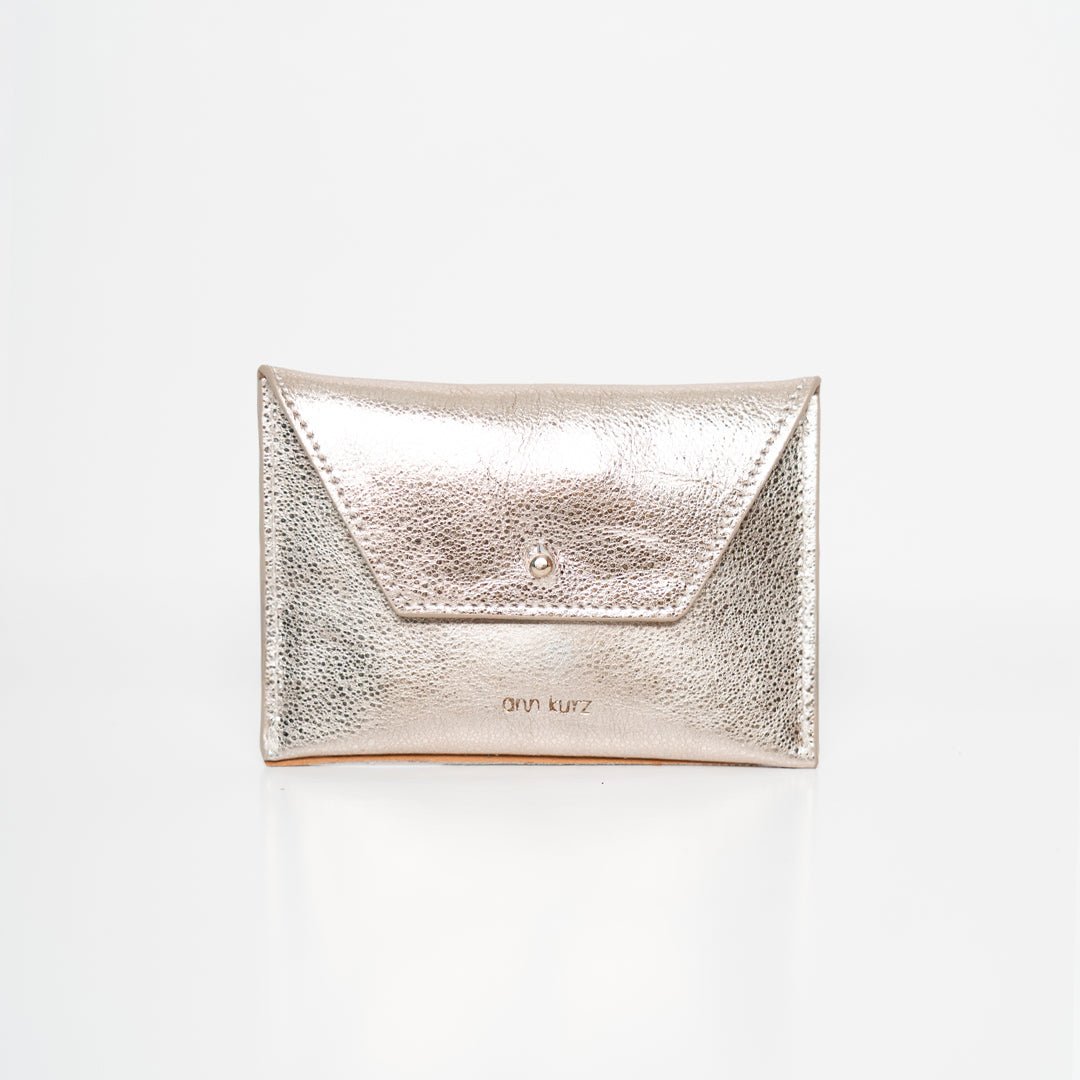 Tiny Envelope - Metallic Platin - ann kurz