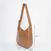 Versatile Hobo - Patent Taupe - ann kurz