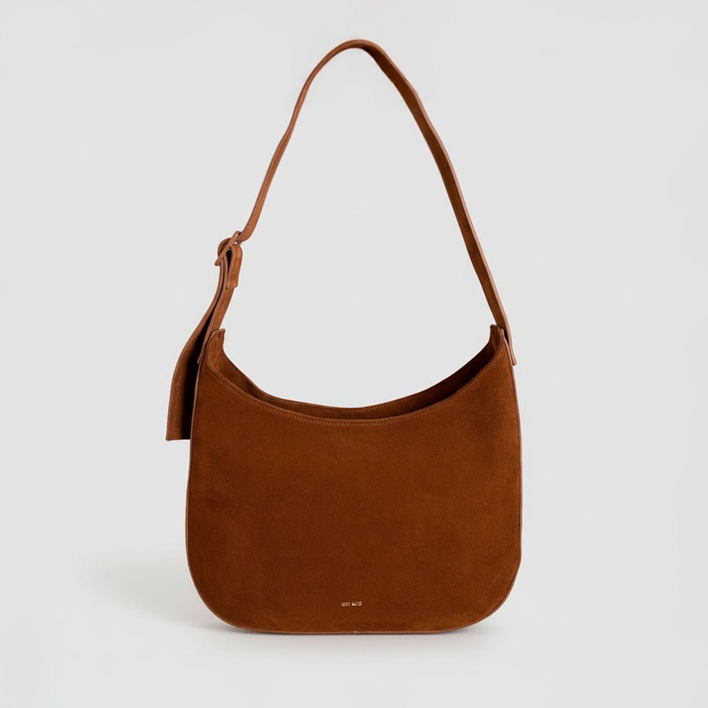 Versatile Hobo - Suede Brown - ann kurz
