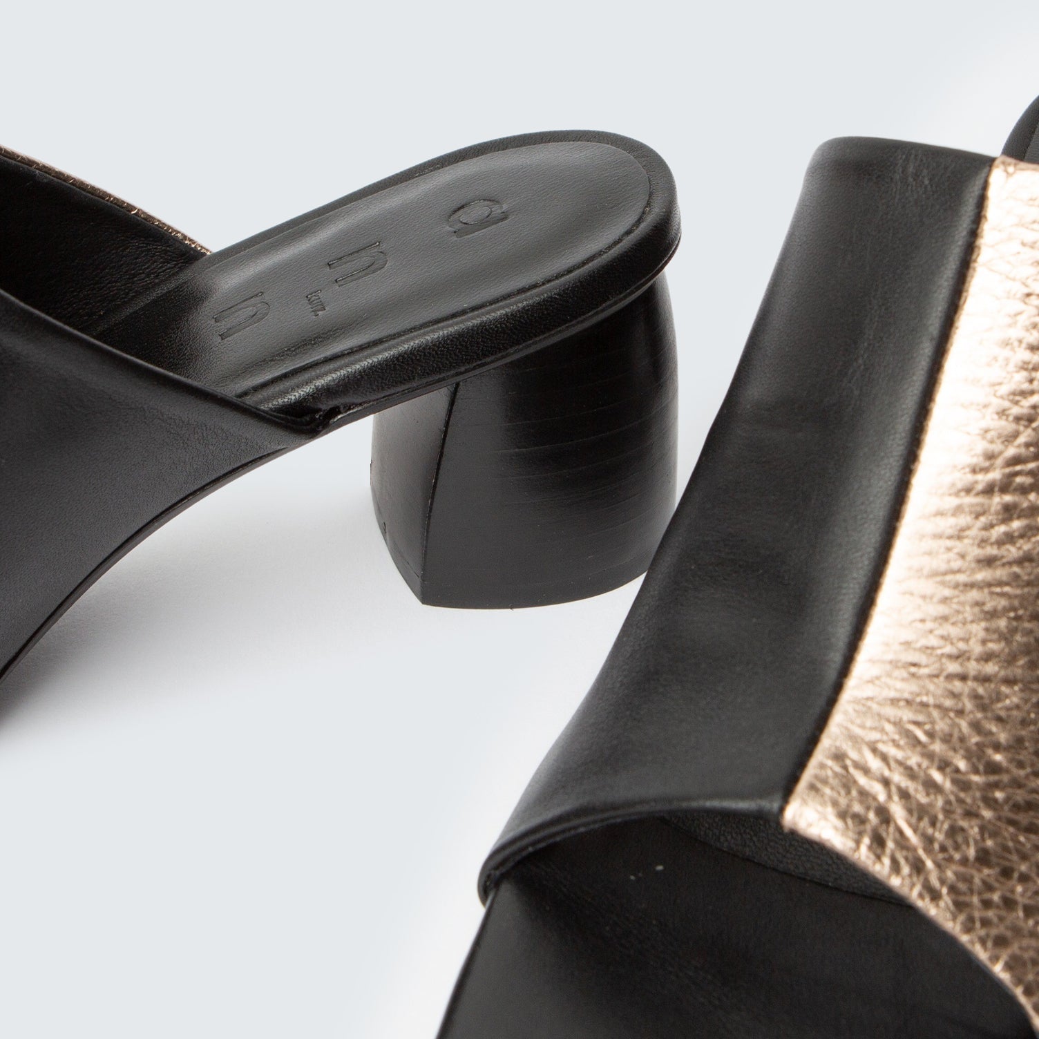 Heel Duo Shoe | New -Suede Antico + Nappa Ginger- ann kurz