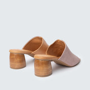 Heel Duo Shoe | New -Suede Antico + Nappa Ginger- ann kurz