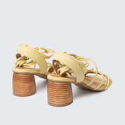 Heel Knots Shoe | New -Nappa Black- ann kurz